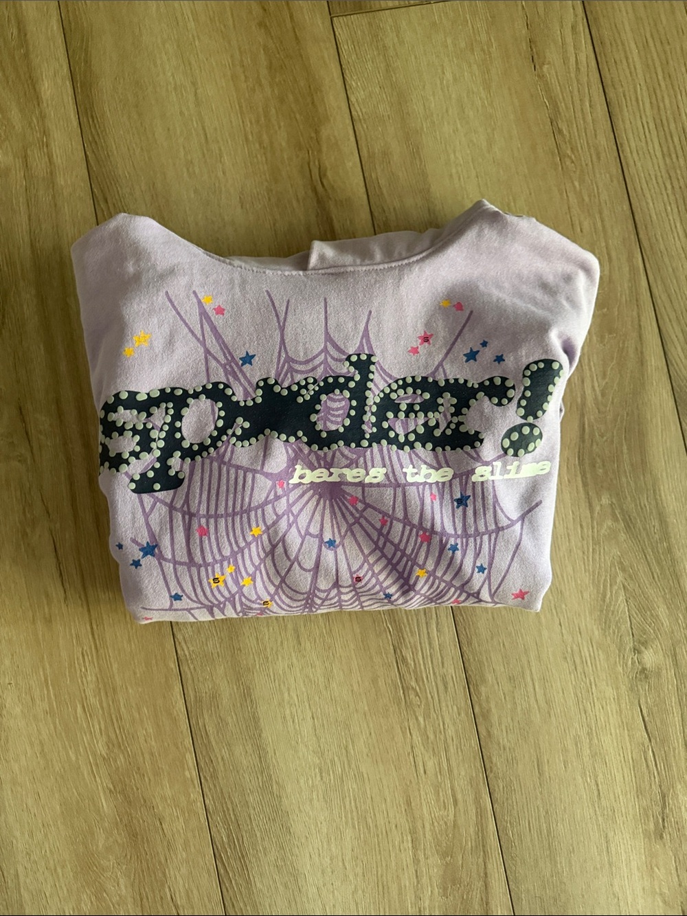 Pink 'Space!' Graphic Crewneck Sweatshirt - Unbranded SIZE L